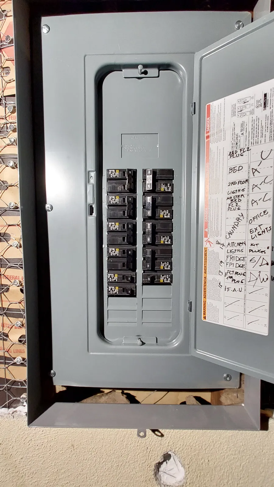 Sub Panel Installation American Electric Co Los Angeles County